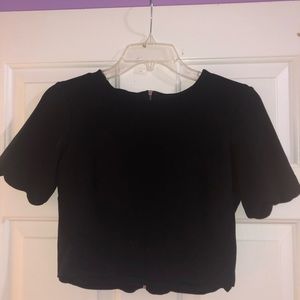 Ted Baker Black Crop Top